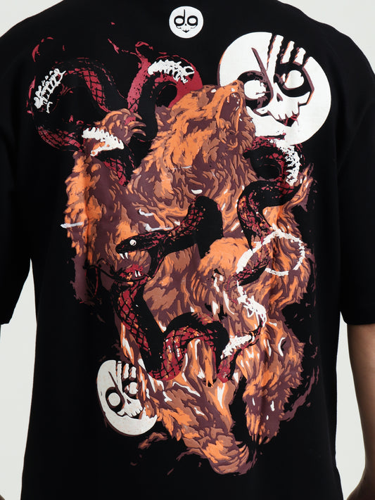 BEAR & PYTHON FIGHT T-SHIRT